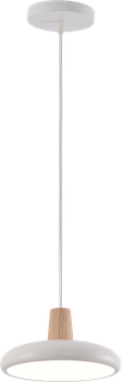 Люстра INTEREES IS XI3342-1 белый+дерево