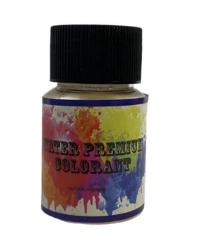 Насыщенный краситель для воды Water Colourant - Gold с блестками