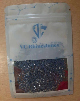 Стрази Rhinestones SS8 Crystal 1440 шт/уп термо hot fix