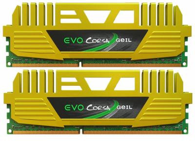 Оперативная память GEIL DDR3 16GB (2x8GB) 1333 Mhz GOC316GB1333C9DC EVO CORSA CL 9 Desktop Memory Kit Б/У