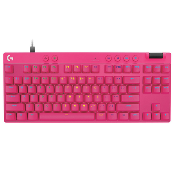 Клавіатура Logitech G PRO X TKL Rapid Magenta (920-013253)