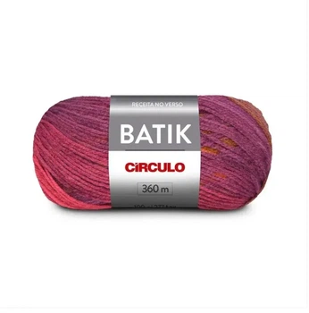 9306 BATIK пряжа (100% акріл, 100 гр. 360м), різнокольоровий