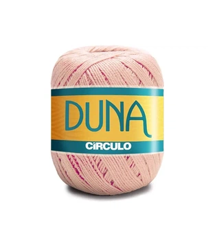 4127 DUNA пряжа (100% мерсиризована бавовна, 100гр. 170м. ), світло-рожевий