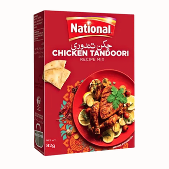 Суміш спецій для курки тандурі Tandoori Chicken Mix 82г National 620514006826