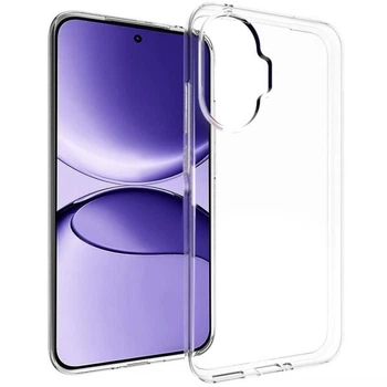 Силиконовый (TPU) чехол Deexe UltraThin для Xiaomi Poco F7 - Transparent