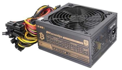 Блок живлення Kenweiipc 1600W 90+ gold (KW-1600WPF) Б/в