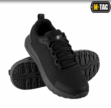 Мужские тактические кроссовки летние M-Tac размер 44 (28 см) Черный (Summer Pro Black)