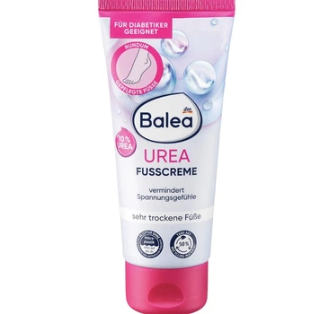 Ультраувлажняющий крем для ног с 10% мочевины Balea Fußcreme mit Urea 100 мл