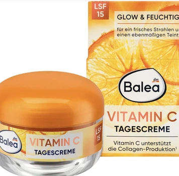 Крем для лица с витамином С spf15 balea 50 мл Balea Gesichtscreme Vitamin C LSF15 50 мл