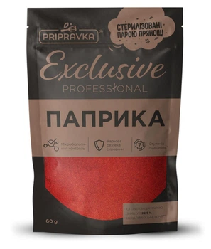 Паприка мелена Exclusive professional Pripravka 60 г