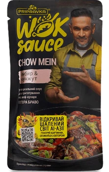 Wok соус Приправка Chow mein с имбирем и кунжутом 140 г