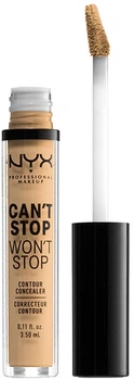 Консилер для лица NYX Professional Makeup Can't Stop Won't Stop Contour Concealer True Beige (816774-738620-2)