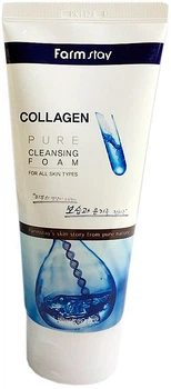 Пінка, що очищає з колагеном FarmStay Collagen Pure Cleansing Foam 180ml (857238-783103-2)