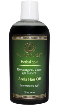 Натуральное масло для волос "Амла" Chandi Herbal gold "Amla Hair Oil" 200ml (442836-514353-2)