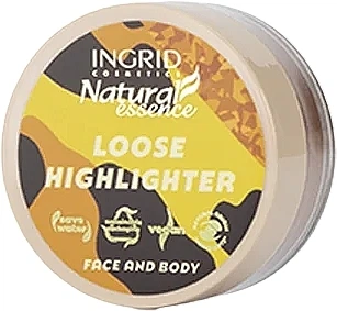Хайлайтер розсипчастий для обличчя та тіла - Ingrid Cosmetics Natural Essence Loose Highlither 5g
