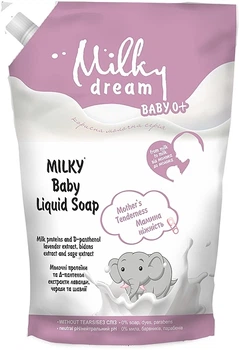 Дитяче рідке мило "Мамина ніжність" (дой-пак) - Milky Dream Baby 450ml (450ml) (938747-1892799120-2)