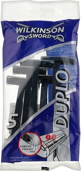 Одноразовые станки, 5 шт - Wilkinson Sword Duplo 5шт (954556-1214341-2)