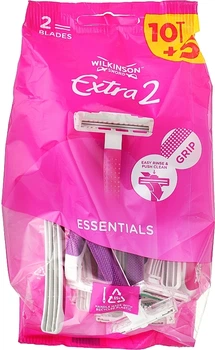 Одноразовые станки, 10 + 5 шт - Wilkinson Sword Extra 2 Beauty 15шт (954558-1214379-2)