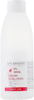 Крем-окислитель 9% Spa Master Cream Developer 30 Vol 930ml (866071-855944-2)