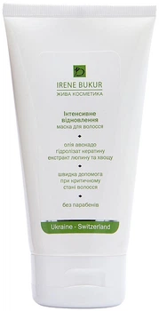 Маска для волосся Інтенсивне відновлення Irene Bukur Intensive Recovery Hair Mask 180ml (736412-999247-2)