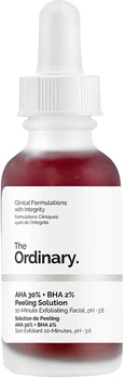 Кислотный пилинг для лица The Ordinary AHA 30% + BHA 2% Peeling Solution 30ml (753638-678859-2)