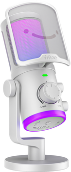 Mikrofon pojemnościowy Fifine AM6W USB White (4820216974614)
