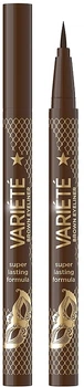 Подводка-фломастер для глаз - Eveline Cosmetics Variete Brown Eyeliner Intense Brown (1142860-1524678-2)
