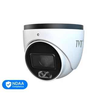 Купольна IP камера з мікрофоном TVT TD-9584S4-C(D/PE/AW2) White, 8Мп