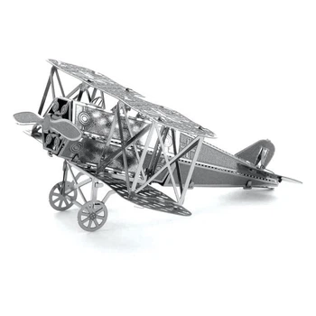 Металлический 3D-пазл AiPin Самолет Fokker D.VII