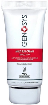 Сонцезахисний крем Genosys Multi Sunscreen Cream 40 PA+ 40ml (862346-788309-2)