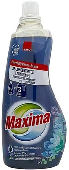 Концентрированный гель для стирки Sano Maxima Blue Blossom 60