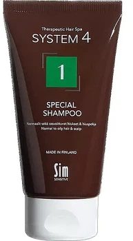 Шампунь для нормальной кожи головы и склонной к жирности - Sim Sensitive System 4 Special Shampoo 250ml (1229922-842869861-2)