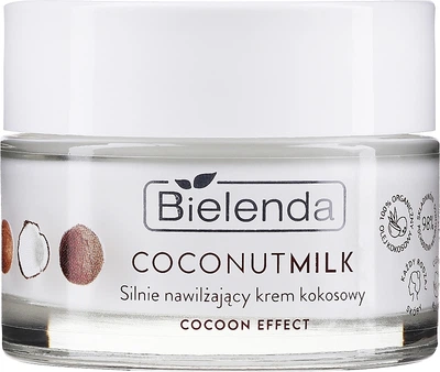 Интенсивно увлажняющий кокосовый крем - Bielenda Coconut Milk Strongly Moisturizing Coconut Cream 50ml (994827-1288323-2)
