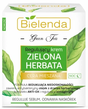 Регулирующий ночной крем Bielenda Green Tea Regulating Night Face Cream 50ml (727481-653770-2)