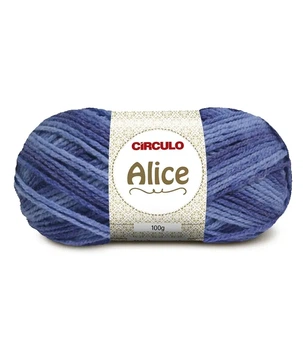 9172 ALICE пряжа (50% акріл, 50% поліестер, 100гр. 200м. ), різнокольоровий