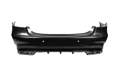 Задний бампер с диффузором E63 AMG (2013-2016) для Mercedes E-class W212