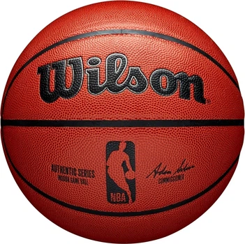Баскетбольний м'яч Wilson NBA AUTHENTIC INDOOR червоний Розмір 7 WTB7100XB07