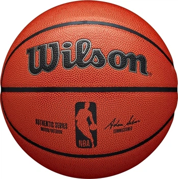 Баскетбольный мяч Wilson NBA AUTHENTIC INDOOR OUTDOOR красный Размер 6 WTB7200XB06
