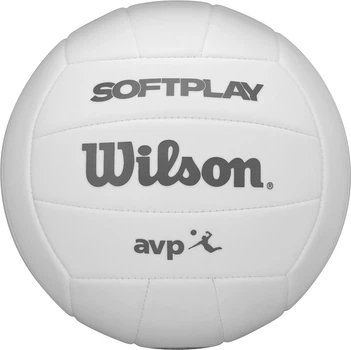Мяч для пляжного волейбола Wilson AVP SOFT PLAY VB белый Размер 5 WV4007201XBOF