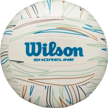 Мяч для пляжного волейбола Wilson SHORELINE ECO VB белый Размер 5 WV4007001XBOF