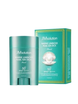 Стик солнцезащитный для лица SPF50 от загара с экстрактом жемчужин JMsolution Marine Luminous Pearl Sun Stick Pearl 21 г