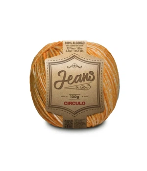 8747 JEANS пряжа (100% бавовна, 100гр. 132м. ), різнокольоровий