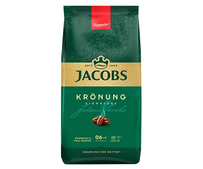 Кава в зернах Jacobs Kronung 500г