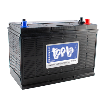 Акумулятор Topla TOP John Deere (на гвинт) 110 Ah/12V "0" (+ справа)