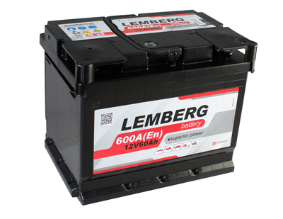 Аккумулятор LEMBERG battery 60 Ah/12V "0" (+ справа)