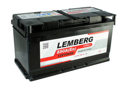 Аккумулятор LEMBERG battery 100 Ah/12V "0" (+ справа)
