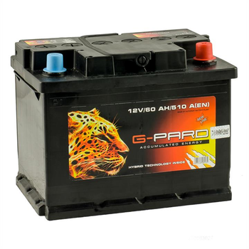 Акумулятор 60 Аh/12V G-Pard Euro(0) Акція!!!