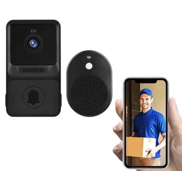 Беспроводной Дверной WIFI видеозвонок домофон Mini Doorbell для дома
