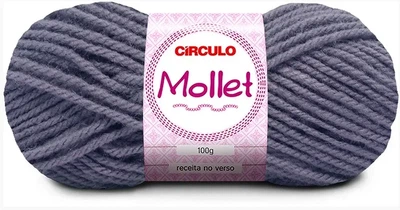 8098 MOLLET пряжа пряжа (100% акрил, 100гр, 200м), фіолетовий/бузковий