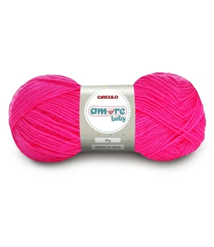 3190 AMORE BABY пряжа (100% акріл, 40гр. 200м. ), рожевий